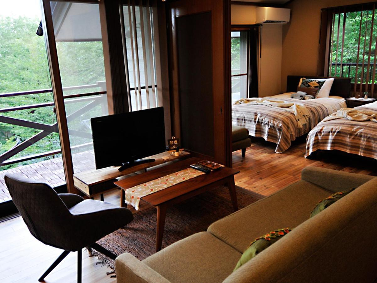 נאסו 大人スイート 那須高原 結 Cottage מראה חיצוני תמונה